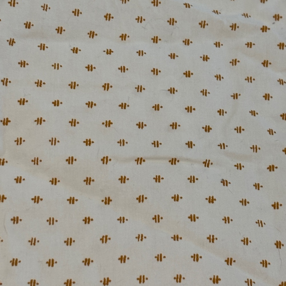 Target - Opal/House   Cream $ Mustard Dot Motif. Full sheet set